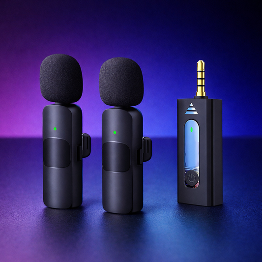 K35 High-Quality Wireless Dual Microphone