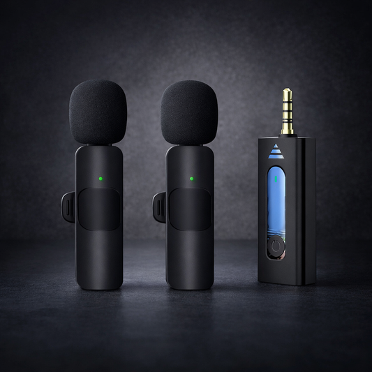 K35 High-Quality Wireless Dual Microphone